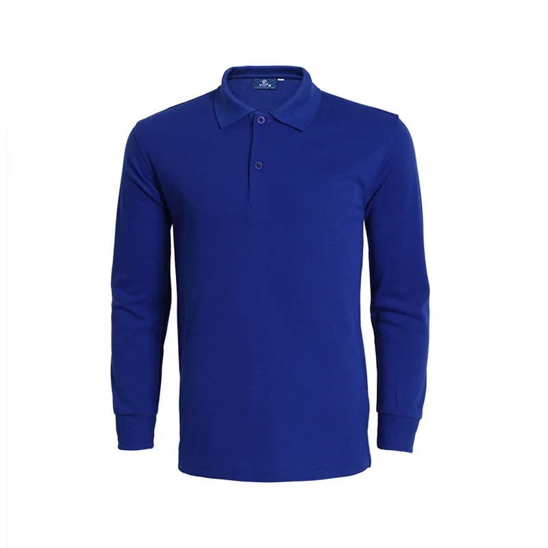 Мужская приталенная рубашка поло повседневная воздухопроницаемая футболка с