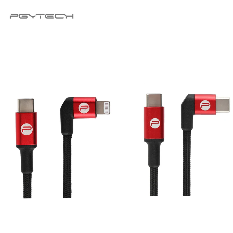 PGYTECH OSMO Спортивная камера 65 см Type-C к C/Lighting IOS кабель для передачи данных DJI