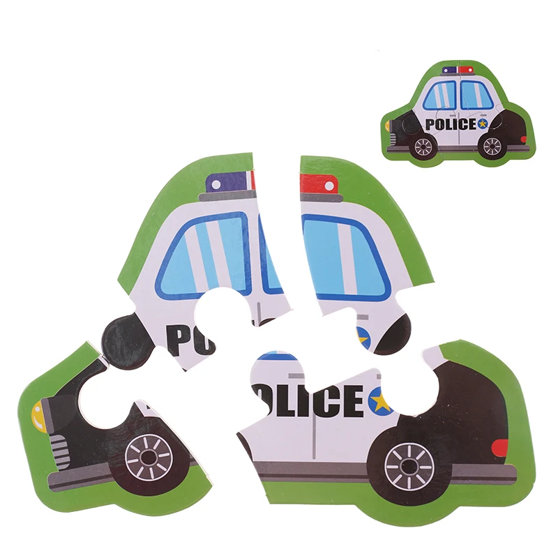 3 стиля Детские Обучающие английские познавательные пазлы игрушки с мультяшным