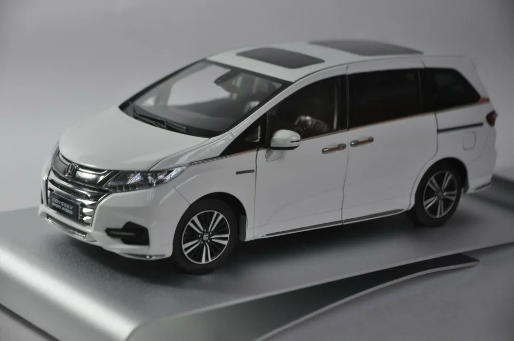 1:18 литая модель для Honda Odyssey Sport Hybrid 2019 белый MPV сплав игрушечный автомобиль
