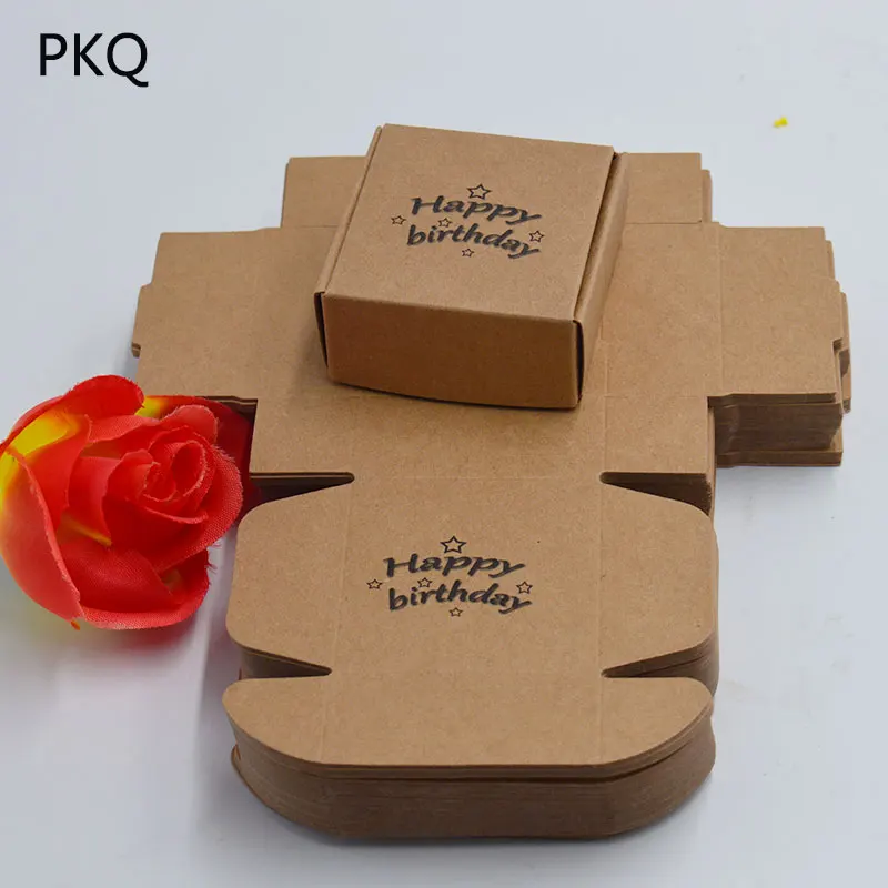 5 шт./лот, крафт-картон, ручная работа, Коробка для мыла, конфет, маленький подарок, бумажная доска, упаковочная коробка, сделай сам, крафт-бумага, картонная коробка для свадьбы