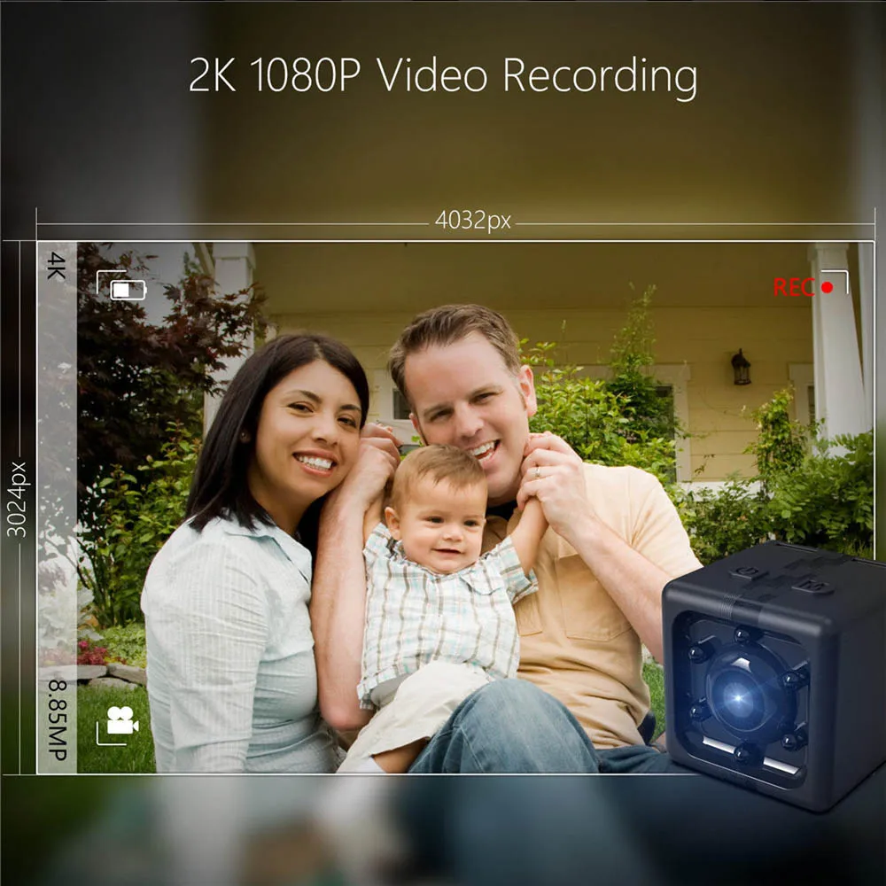 JAKCOM CC2, умная компактная камера, горячая распродажа, мини-камера, FULL HD 1080 P, Мини карманный видеорегистратор, ночное видение, широкий угол обзора