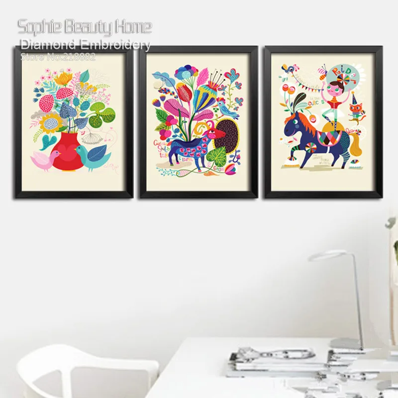 Набор для алмазной вышивки сделай сам | Дом и сад