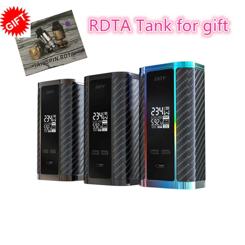 100% Аутентичные IJOY капитан pd270 TC поле mod с двойной 20700 Батарея 6000 мАч электронной