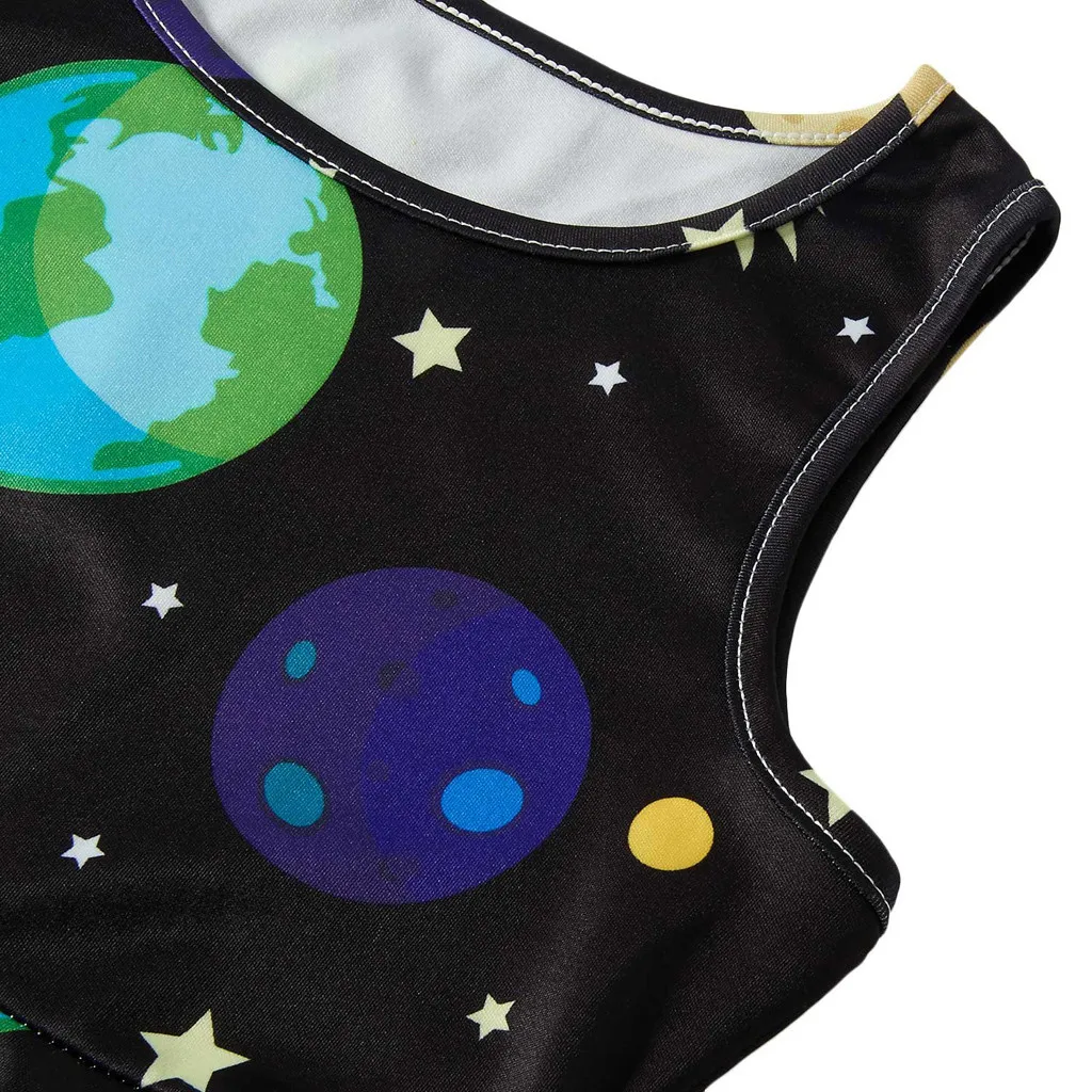 Perimedes/Летнее нарядное платье с принтом для девочек молодежное детское без