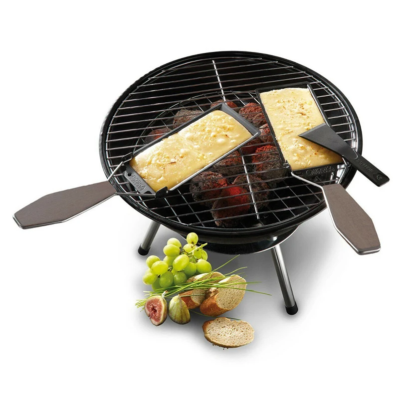 Гриль для сыра Raclette набор антипригарный гриллер мини барбекю доска запеченный