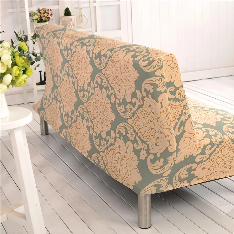 Универсальный чехол для дивана эластичный без подлокотника складной кровати 180