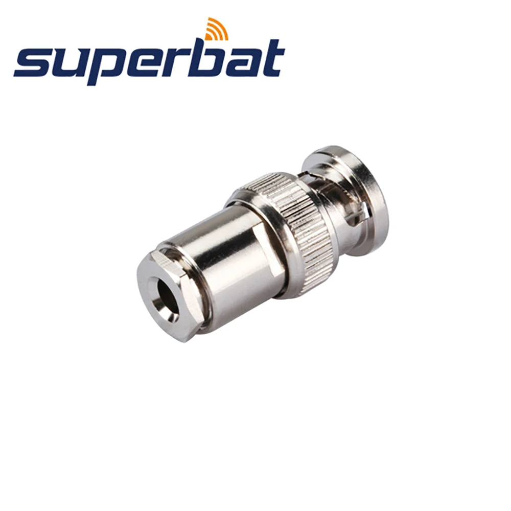 Superbat BNC зажим штекер RF коаксиальный разъем для кабеля RG58 RG142 KSR195 LMR195|cable coaxial rg58|bnc