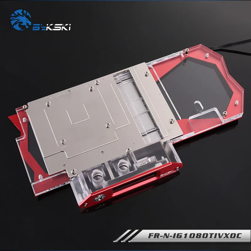 Bykski полный охват GPU воды блок для Красочные iGame GTX 1080 Ti вулкан X OC графика карты FR N