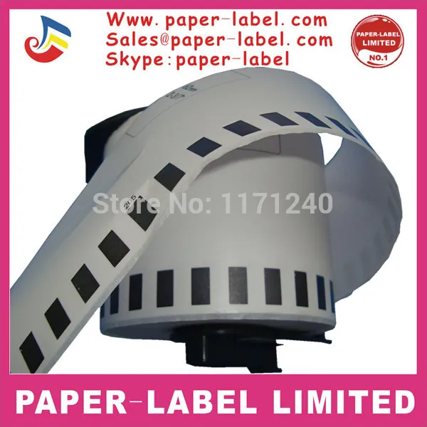 50 10xrolls Непрерывная Бумажные Этикетки DK-22205 DK22205 DK-2205 DK205 205 |