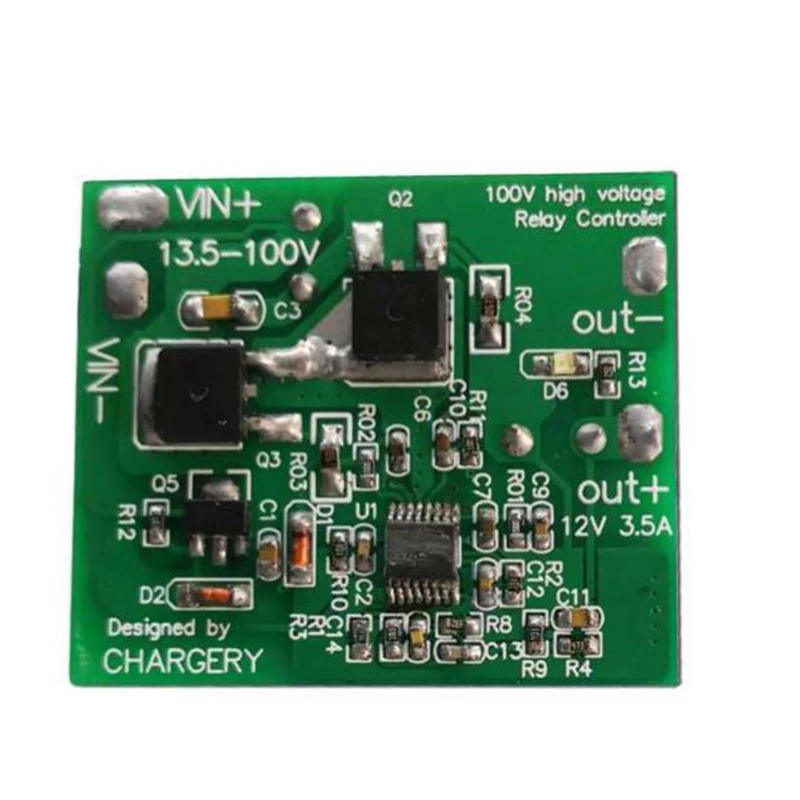 RDH3 высокого напряжения релейный модуль драйвера DC 13 5 100 V 3S до 24S lipo LifePo4 литий