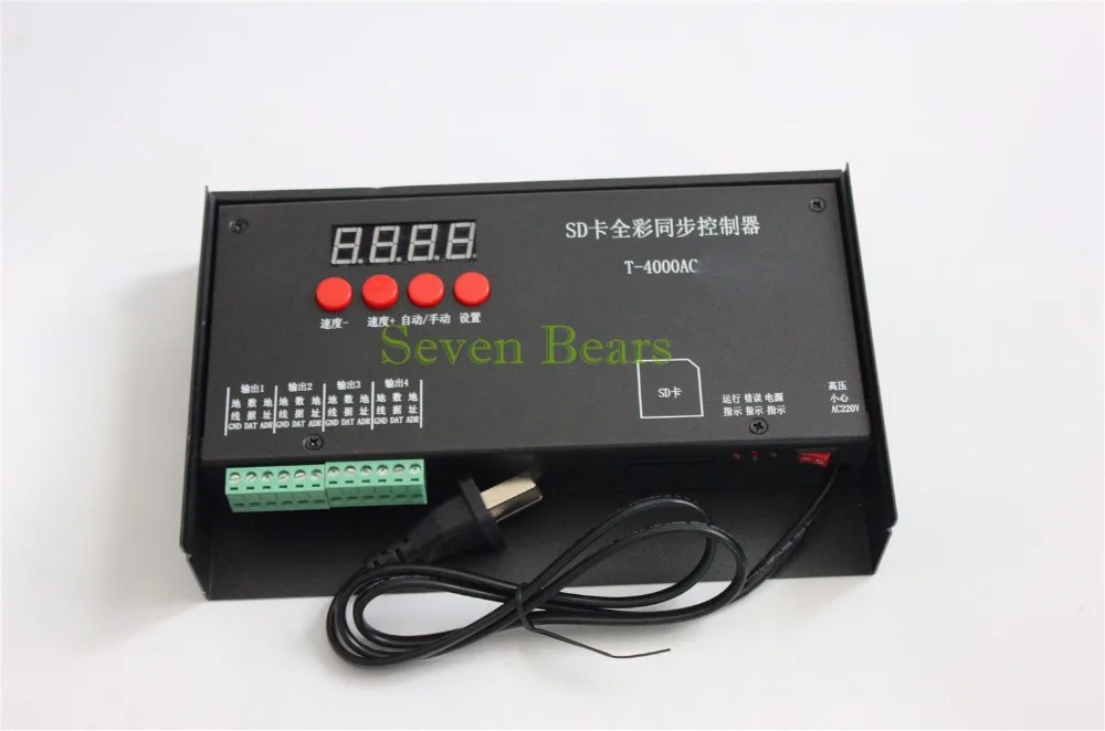 Водонепроницаемый Контроллер для SD карты фотографический светодиодный