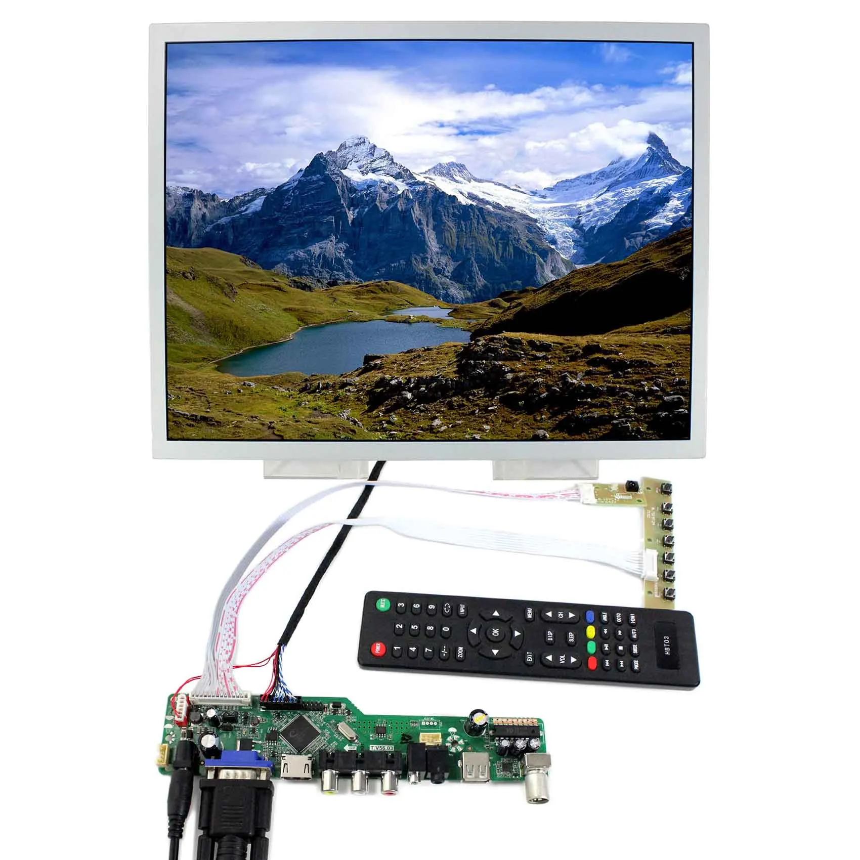 ЖК панель TV + HD MI VGA CVBS RF плата контроллера с USB 15 &quotLQ150X1LW94 1024x768|board board|board hdmiboard usb |