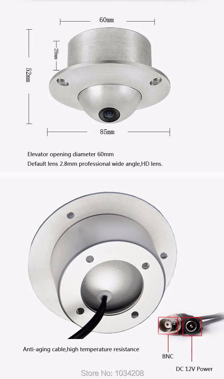 Полностью металлический корпус 2 8 мм широкоугольный объектив AHD M 960P HD CCTV камера
