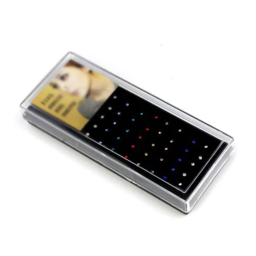 Surgical Steel Nose Stud Lot 40 Piece Set Colorful | Украшения и аксессуары