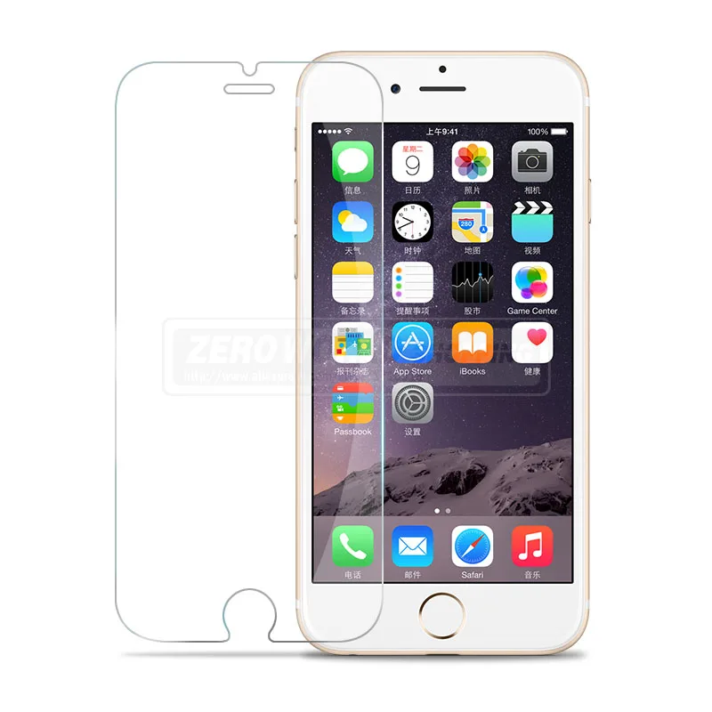 2.5D 0 3 мм 9H закаленное стекло для защиты экрана iPhone 6 6s Plus / 7 8 Premium HD закаленные