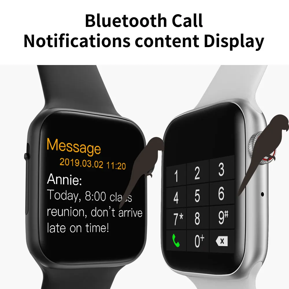W34 ЭКГ Bluetooth Вызов Smartwatch монитор сердечного ритма умные часы активность для Ios Iphone huawei xiaomi samsung