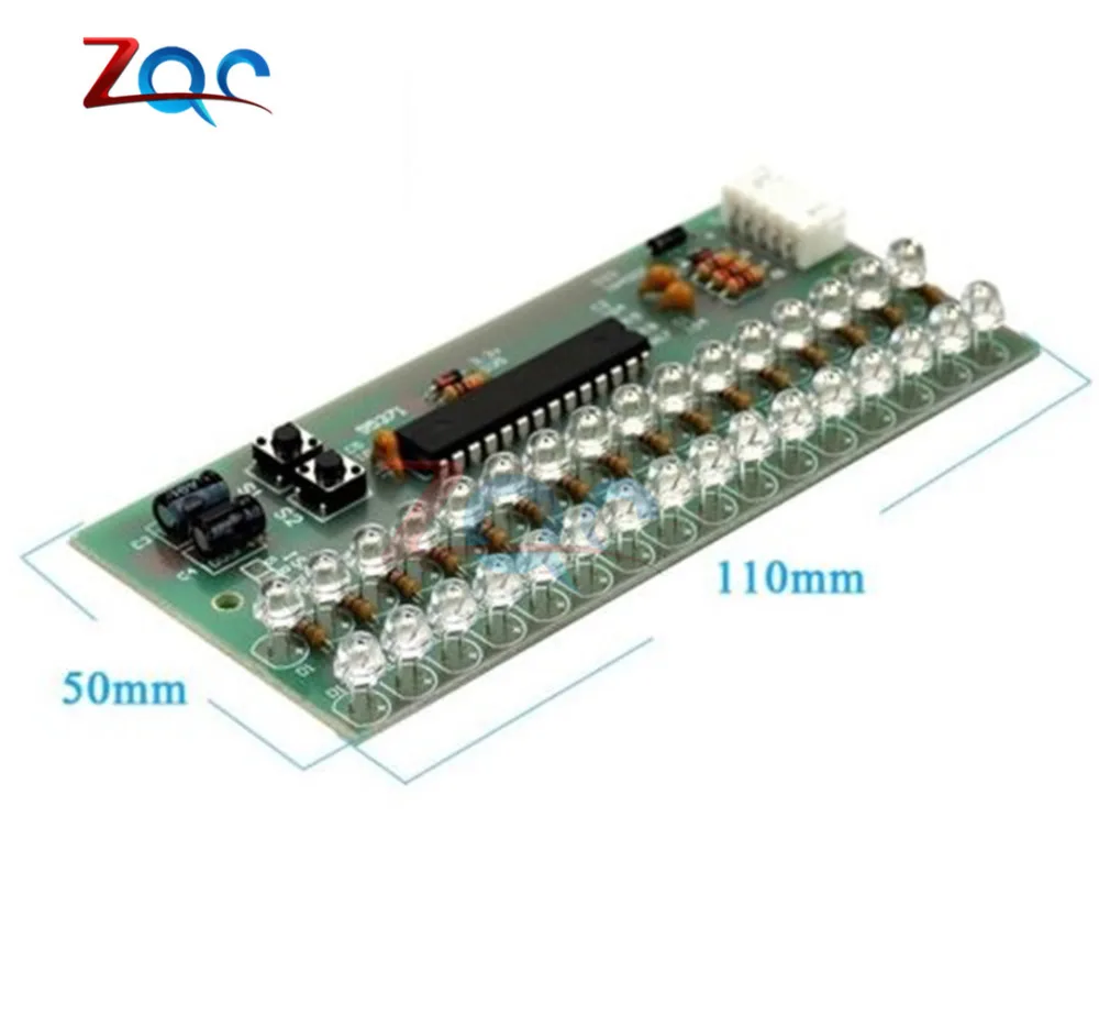 Регулируемый VU измеритель уровня звука индикаторный усилитель доска