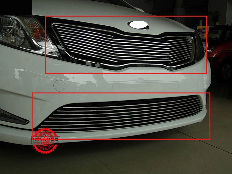 

Передняя решетка из нержавеющей стали высокого качества для Kia Rio/K2