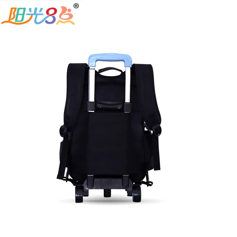 2017 новая школьная сумка на колесах для девочек водонепроницаемый нейлоновый