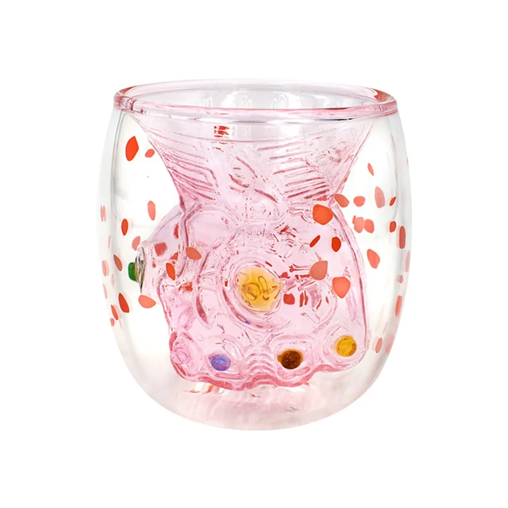 Стеклянная кофейная чашка ручной работы с двойными стенками чайные чашки и