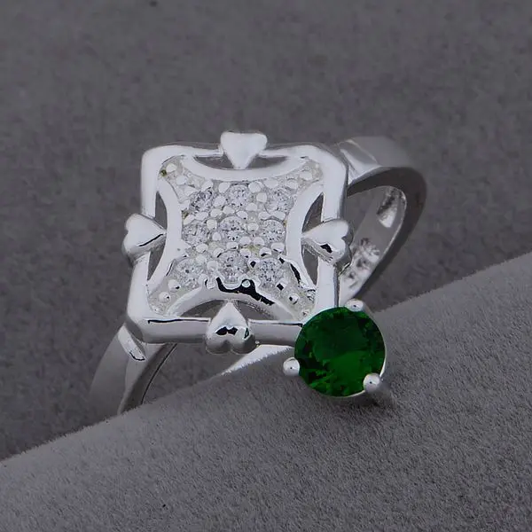 Кольцо из серебра 925 пробы модные ювелирные украшения кольцо для женщин и мужчин