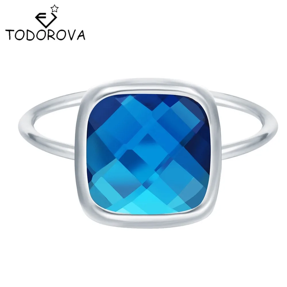 Тодорова колько Forever Love классические кольца для Для женщин Кристал свадьбы