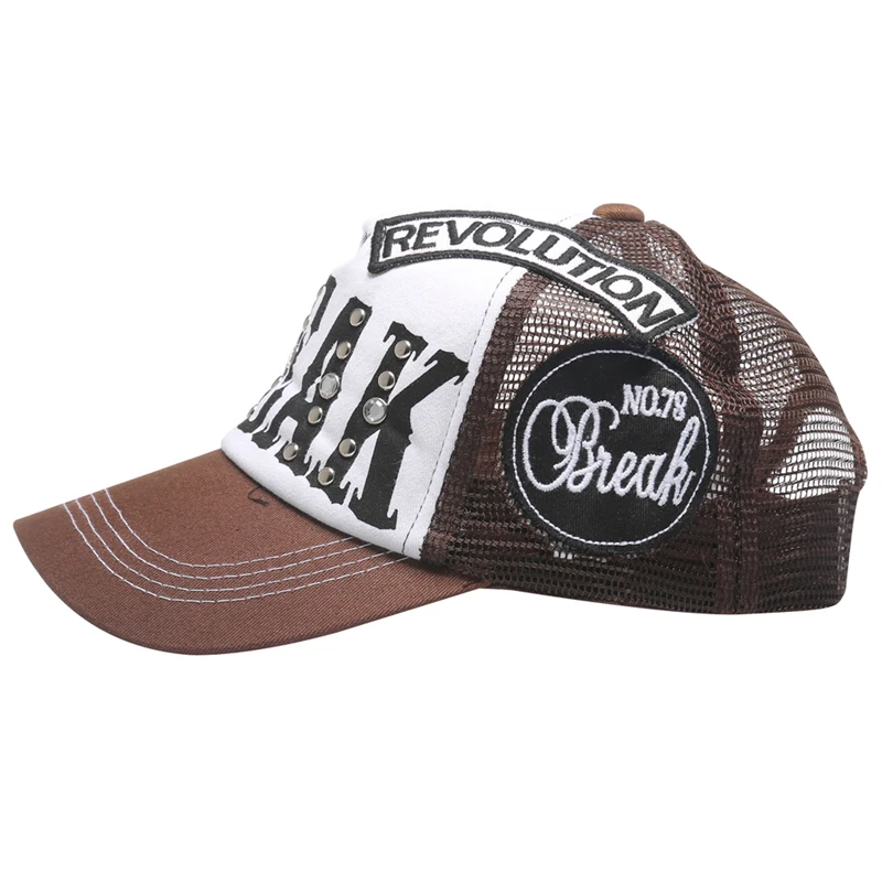 2016 мальчик сломать хлеб сетчатая шляпа шапки для мальчиков бейсбольные кепки