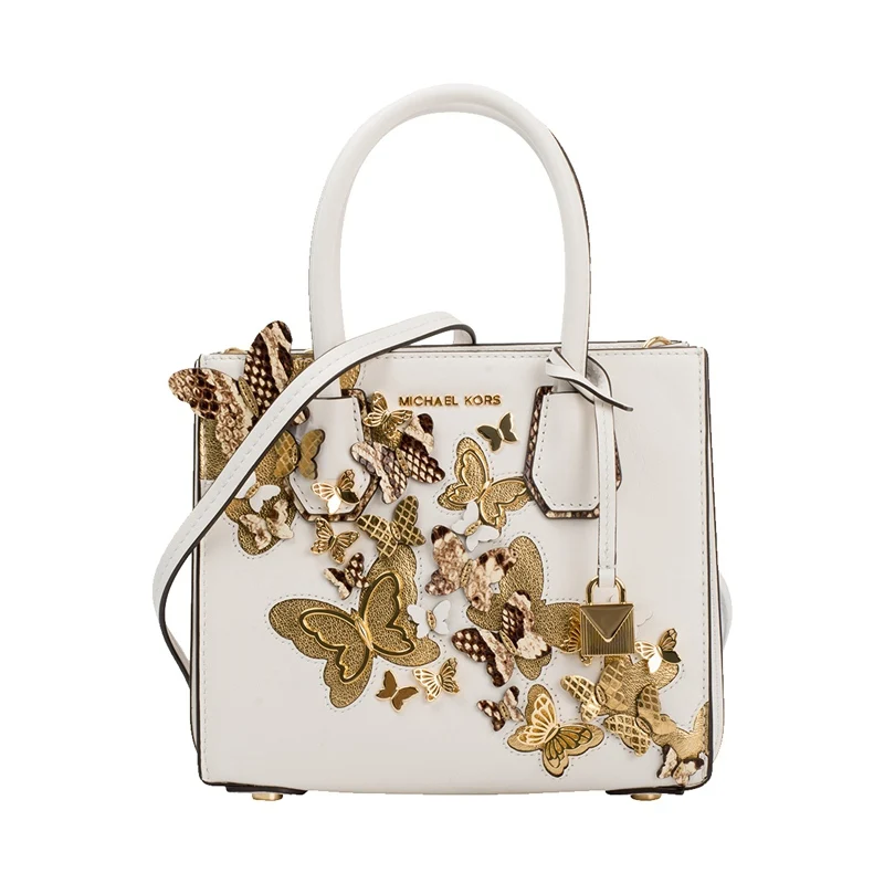 Элегантные стильные кожаные тоуты Michael Kors MERCER 2019 SS 3WAY (30S9GM9M6K) | Багаж и сумки