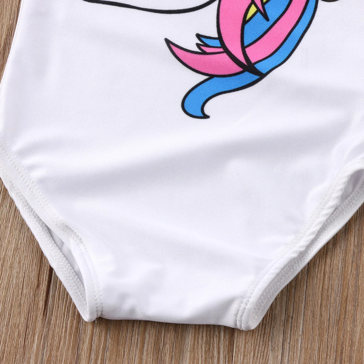Emmababy милые новорожденные дети девочки Единорог цельный плавательный костюм без