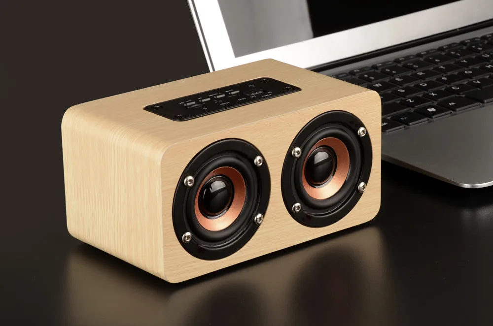 HIPERDEAL деревянный портативный Bluetooth динамик беспроводной ретро 3D Boombox телефон