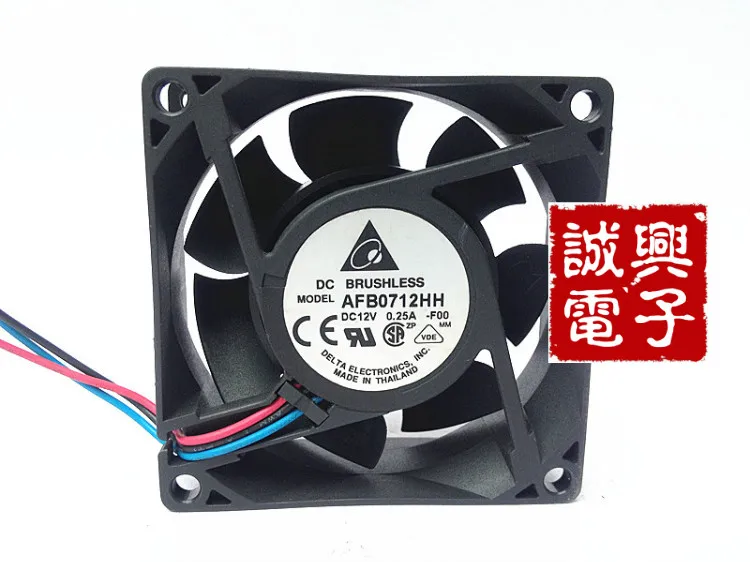 Двухшаровой охлаждающий вентилятор для Delta delta 7025 7 3 line 12 В а afb0712hh|cooling fan 12v|fan 12vcooling