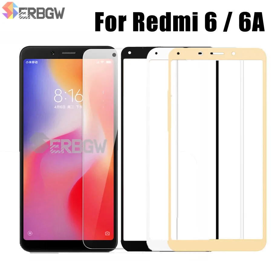 5,45 дюймов стекло для Xiaomi Redmi 6 6A защита экрана 2.5D 9H закаленное стекло для Xiaomi Redmi6 A стекло Redmi6A защитная пленка