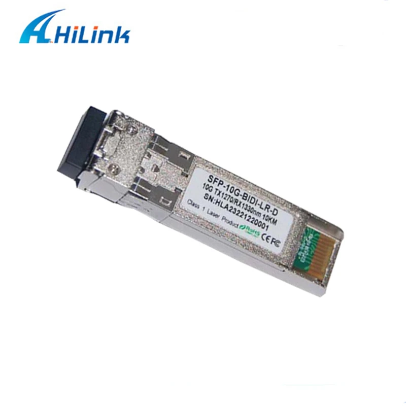 (1-20 пар) Бесплатная доставка! 10G BIDI Tx1330nm/Rx1270 Tx1270nm/Rx1330nm 10 км SFP трансиверы оптическое