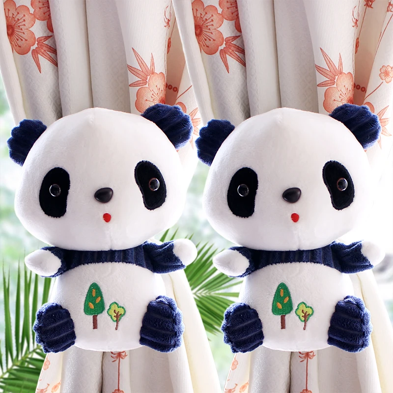 

Candice guo! Милая плюшевая игрушка, милая мультяшная удивленная панда, мягкая набивная кукла, занавеска, украшение для дома, подарок на день рожд...