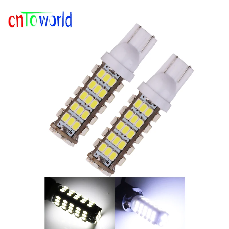 2 шт. яркий T10 68 светодиодный 1206 3020 SMD Авто 68smd W5W 194 927 161 боковой клиновидный