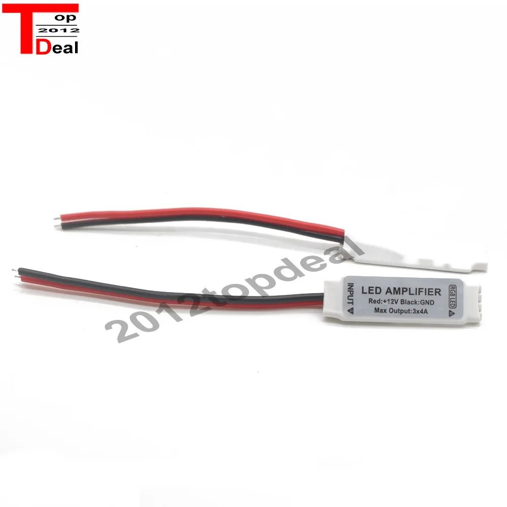 5 шт. DC12V мини RGB Led усилитель контроллер общий анод 3 канала для SMD 3528 5050