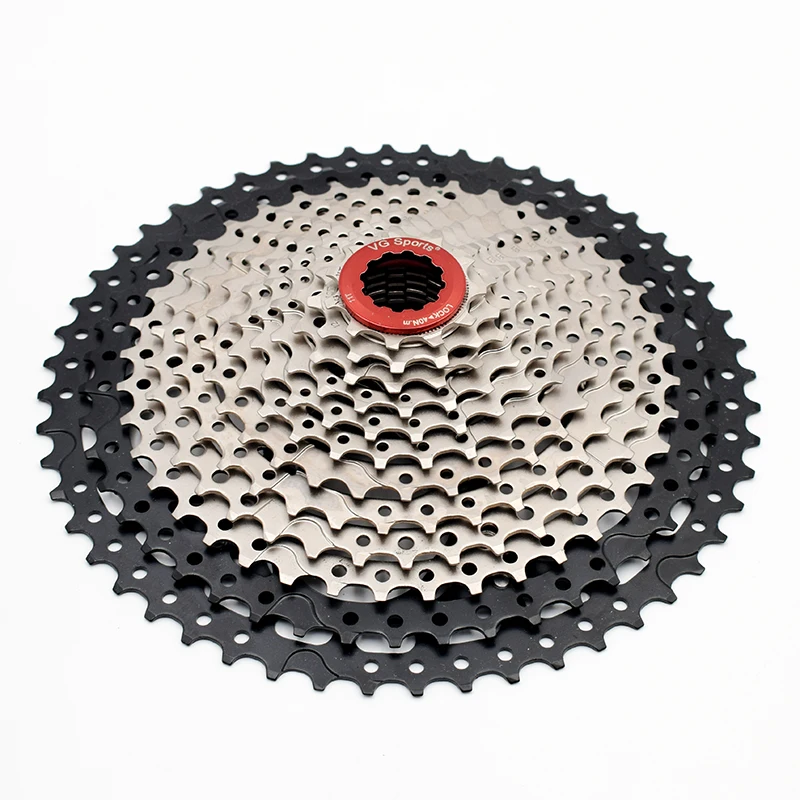 Freewheel 12s 11-52T VG sports 11-52 T велосипедная трещотка кассета 12 скоростей MTB cog 12 S 52 T красные велосипедные звездочки 710g горный велосипед свободное колесо - Цвет: Freewheel 12s 11-52T