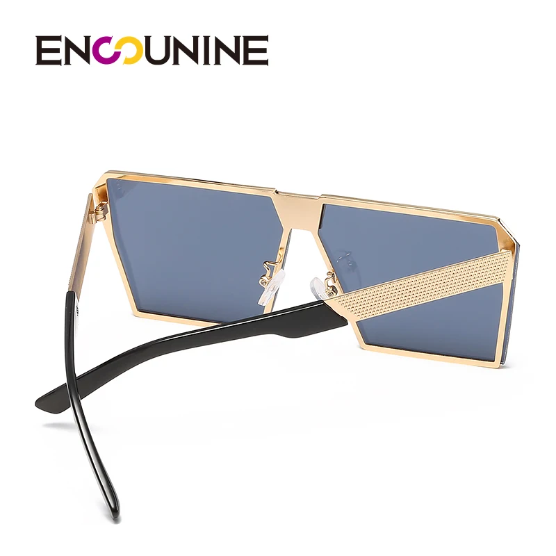 ENSUNINE брендовые дизайнерские женские винтажные квадратные металлические