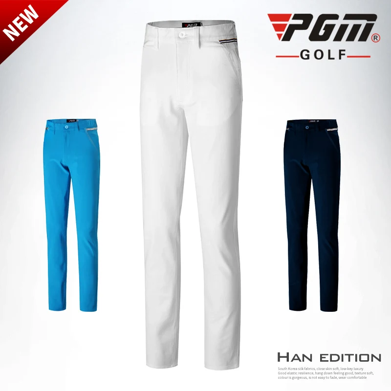 

Pgm Children Boys Golf Pants Spring Autumn Slim Breathable Golf Trousers High Elastic Soft Comfortable Long Pants AA51878