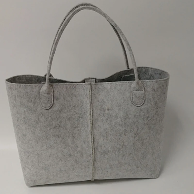 Модная фетровая сумка PULODA для женщин серая тоут C008|fashion handbag|handbags fashionhandbags for women |
