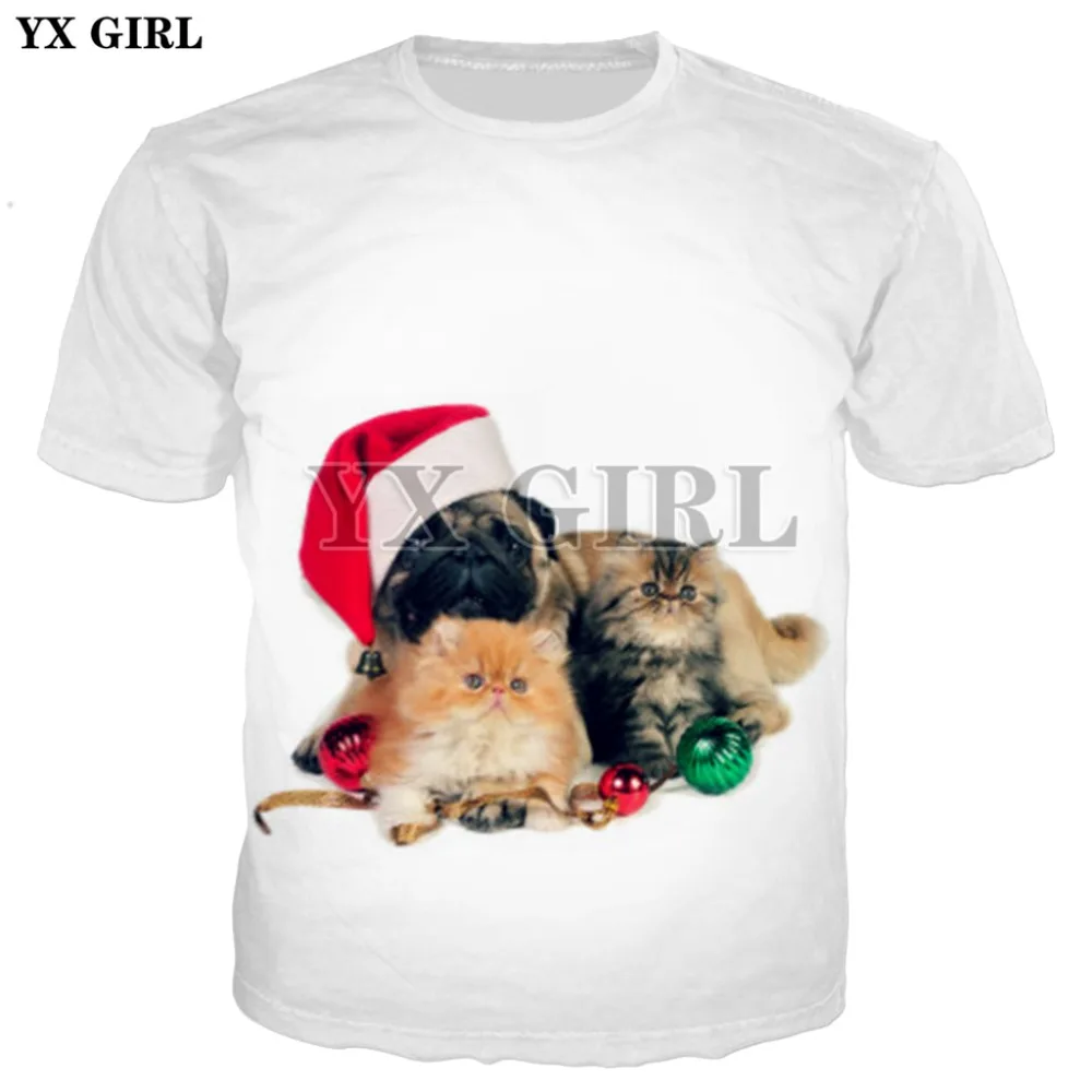 YX Girl 2018 летние женские футболки с коротким рукавом и круглым вырезом для женщин