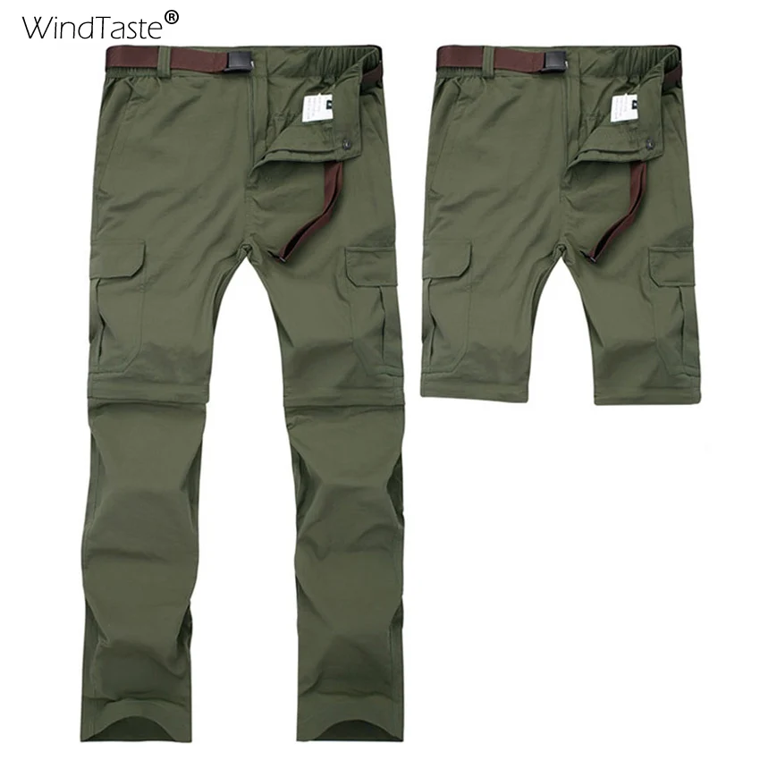 WindTaste 7XL мужские летние быстросохнущие дышащие походные брюки для спорта на открытом воздухе, походов, кемпинга, рыбалки, съемные мужские брюки KA065