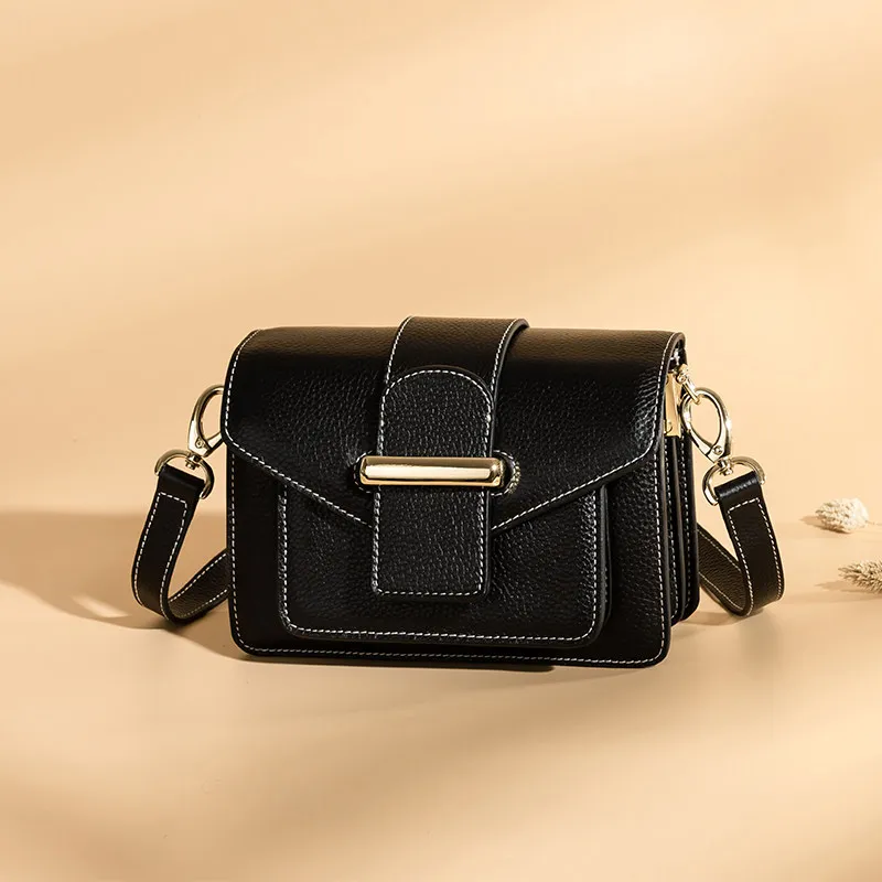 Паста женский первый слой cowhid сумки женские на плечо кожаные мессенджеры модный