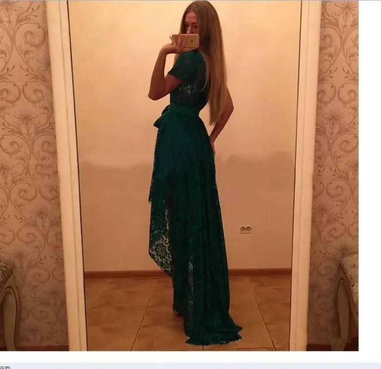 Длинные платья женщин лето кружевном платье Vestidos Ployester Vestido короткое ну вечеринку
