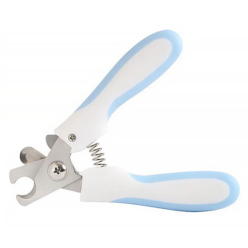 light blue Нержавеющая сталь уход за пальцами уход за домашними животными Уход за ногтями кусачки для ногтей Ножницы Trimm товары для собак многоцветный питомец животное собака кошки Птица коготь для пальцев ног - Цвет: light blue