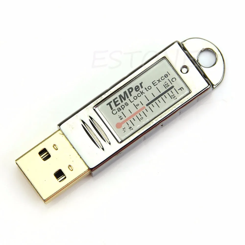 USB термометр Сенсор Температура регистратор данных тестер для портативных ПК