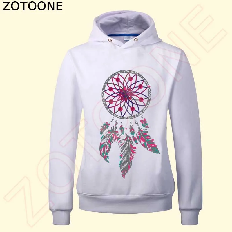 ZOTOONE перья Ловец снов нашивки для девочек одежда наклейки сделай сам тепловые
