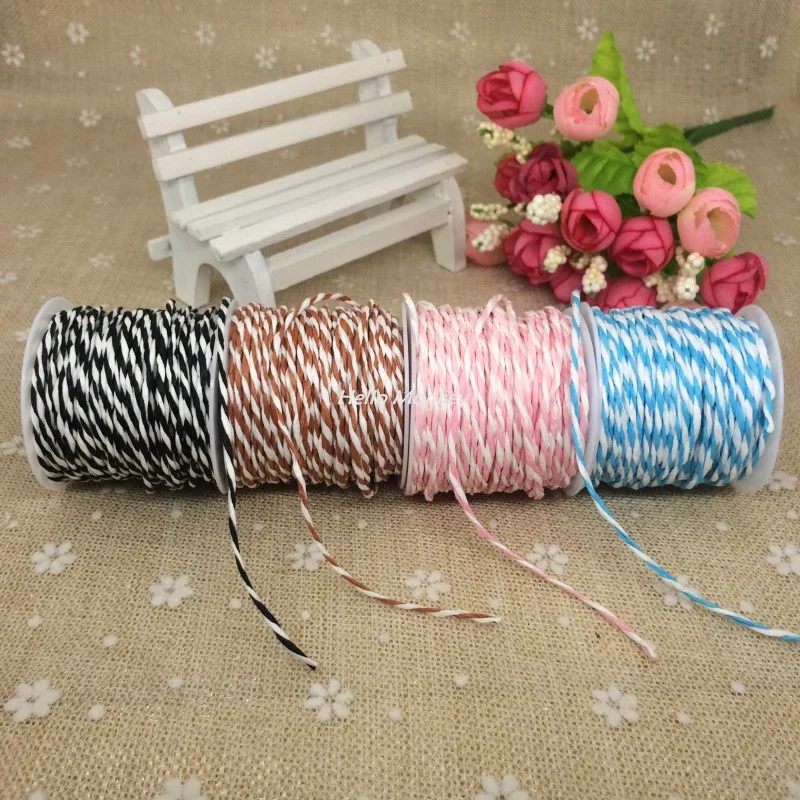 10 м DIY бумажный шпагат веревка свадебное торжество украшение ремесло DIY аксессуары материалы ручной работы Рождественское украшение