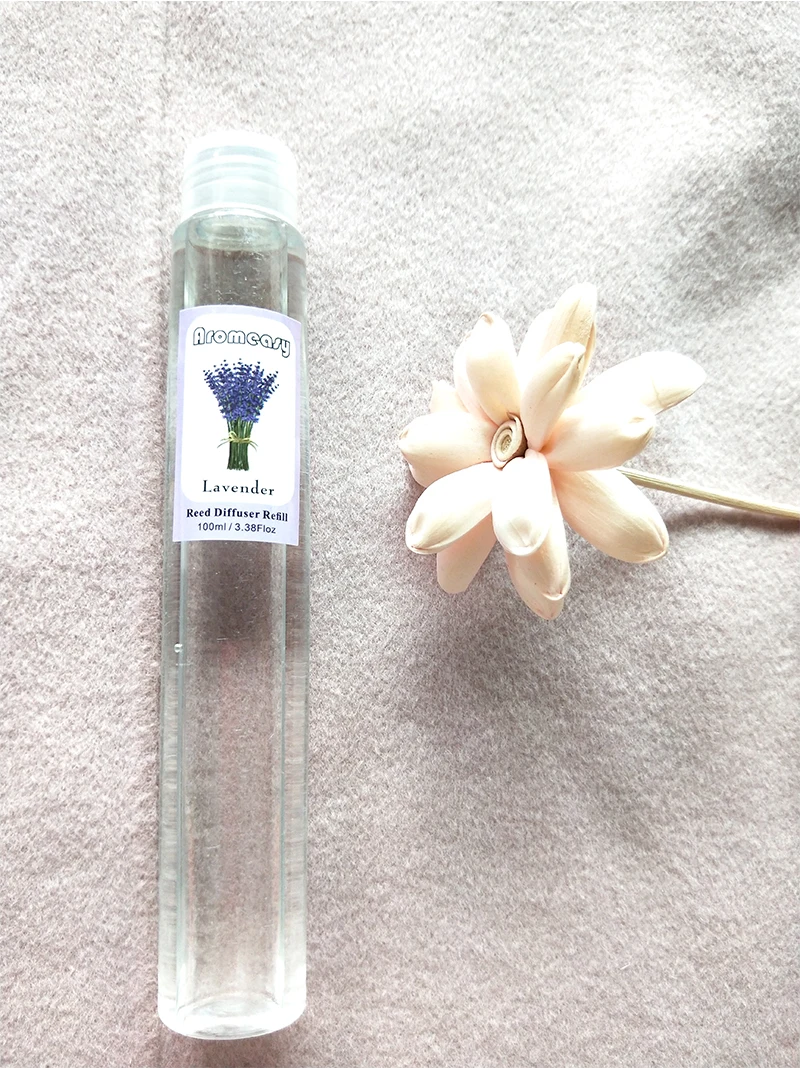 1 шт. Aromeasy 100 мл Reed Diffuser Refill Bottle ароматическое масло для дома комнаты парфюм Арома эфирное масло добавка лаванда 3*18,7 см